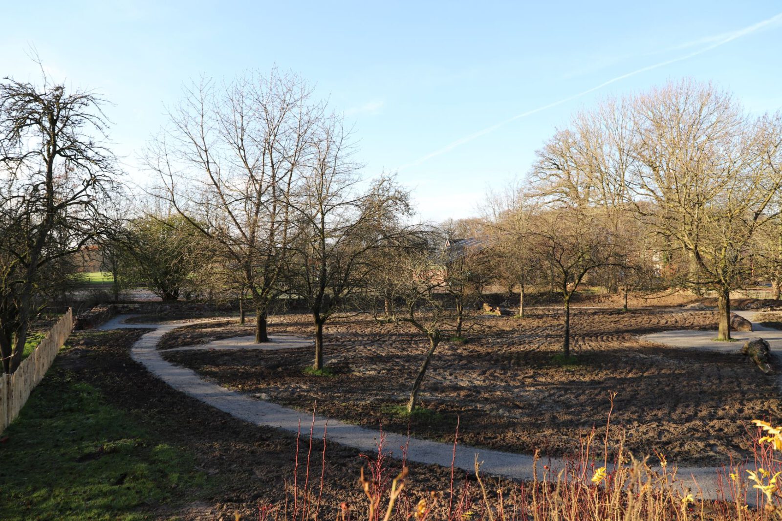 Schaugarten im Dezember 2020